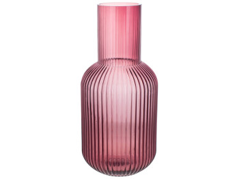 Ваза Bottle 34см, колір - темно-рожевий