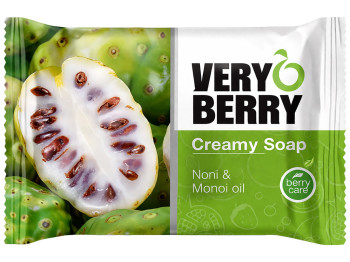Крем-мыло для рук Very Berry, твердое, с экстрактом нони, маслом монои и глицерином, 100г