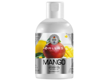 Шампунь для волосся Dalas Mango поживний, з олією манго 1л