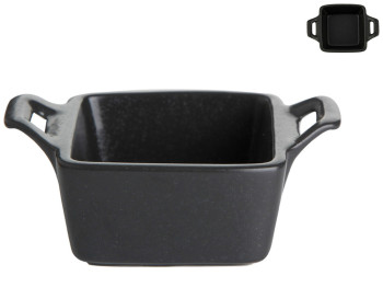 Соусник Porland Black, фарфор, 10см, цвет черный