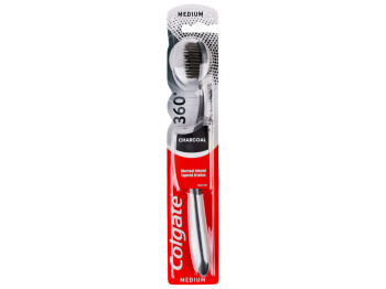 Зубна щітка Colgate 360 Деревне вугілля