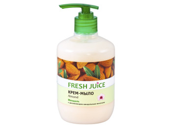 Крем-мыло жидкое Fresh Juice с увлажняющим миндальним молочком "Almond" миндаль 460мл