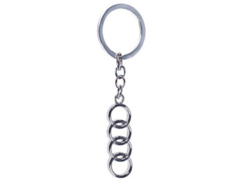 Брелок металлический дешевый 1шт AUDI (CN)