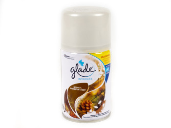 Сменный балон Glade для автоматического освежителя "Нежный кашемир и сандал" 269мл