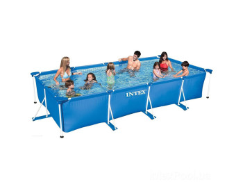 Басейн каркасний прямокутний Small Frame. Intex 28273