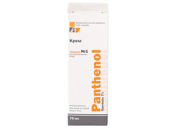 Крем "Elfa Pharm" Panthenol для регенерації шкіри 75мл