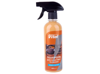 Полироль для пластика и винила Vitol Amber Royale, 400мл