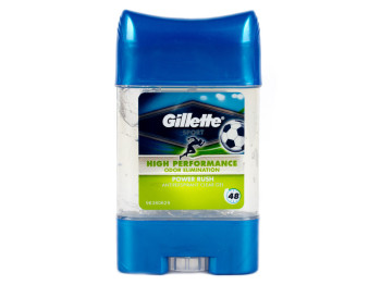 Дезодорант-антиперспирант гелевый Gillette "Power Rush" 70 мл