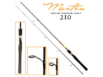 Спінінг Sams Fish "Marten" 2.1м 5-20г 2к