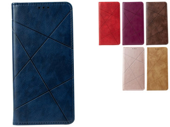 Чехол-книжка Business Leather для Xiaomi Mi 12 Pro Колір Синій