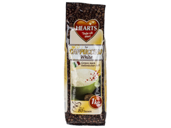 Капучино Hearts "Cappuccino White" 1000г в брикете, Германия