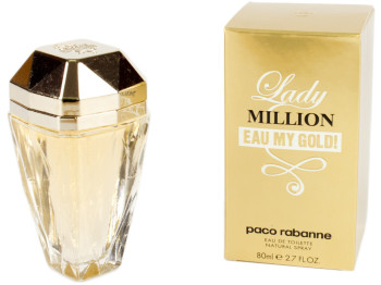 Туалетна вода (ліц.) жіноча Paco Rabanne "Lady Million Eau My Gold!" Eau De Toilette 80мл