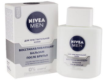 Бальзам після гоління Nivea men "Відновлюючий" для чутливої шкіри 100мл