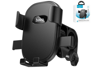 Велотримач Hoco H85, для смартфонів 6-7", кріплення на кермо 18-32 мм, ABS, силікон, колір чорний