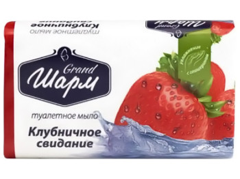 Мило тверде Grand Шарм Полуничне побачення, 70г