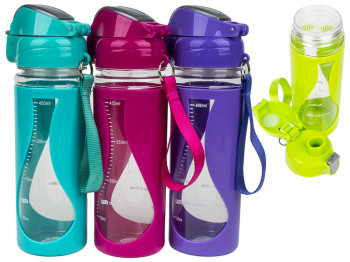 Бутылка-поилка спортивная 6,7х8,2х22,6см 500мл