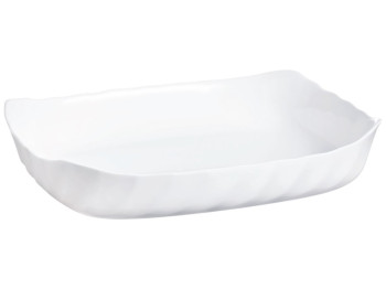 Форма для запекания Luminarc Smart Cuisine Trianon, жаропрочное стекло, 33х27см, цвет белый