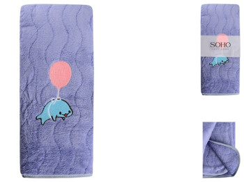 Полотенце банное Soho Dolphin Purple, 70х140см, 6900069704298