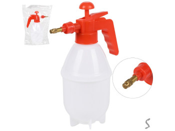 Опрыскиватель ручной, пластик, 26×10см, цвет белый с красным