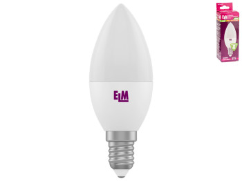 Лампа світлодіодна свічка ELM Led 18-0076 C37 4W цоколь-Е14-маленький, теплий білий світ