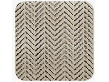 Клейонка Lace, ПВХ, 1,37×20м, колір кавовий, дизайн Zigzag Weave (ціна за рулон)