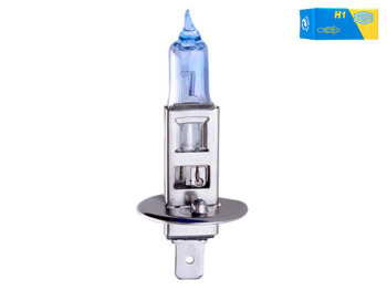 Лампа автомобильная галогенная для фары Trifa H1, 12V, 55W Xenon blue, цоколь P14,5s (61655)