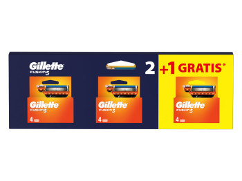 Картриджи сменные Gillette Fusion5, сталь, 12шт