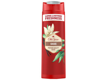 Гель для душа Old Spice Oasis, 3-в-1, аромат десертный, 400мл