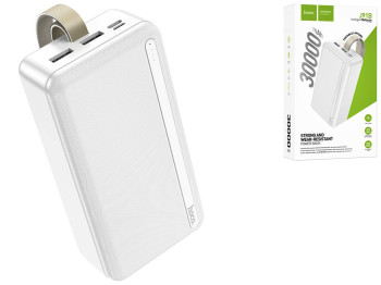 Универсальная Мобильная Батарея Hoco J91B 30000 mAh, White