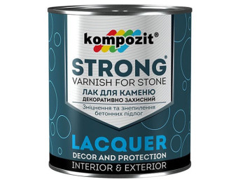 Лак-грунтовка для каменю Kompozit Strong 2,7л (Композит Стронг)