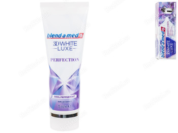 Зубная паста Blend-a-med 3D White Luxe, Совершенство, 75мл