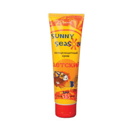 Крем детский солнцезащитный SPF-15 "Sunny season" туба 90 г