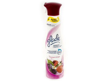 Освежитель воздуха Glade "Эффект свежести - Сочные ягоды" 275мл