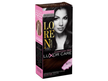 Краска-уход для волос LOREN COLOR LuXor Care Без аммиака Молочный шоколад 6/71