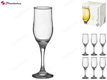 Набор бокалов для шампанского Pasabahce Tulipe 200мл (цена за набор 6шт)