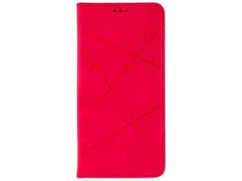 Чохол-книжка Business Leather для Xiaomi Redmi Note 10 Колір Малиновий