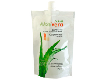 Шампунь Dr.Sante "Aloe Vera" Сохранение цвета против выпадения волос дойпак 170мл