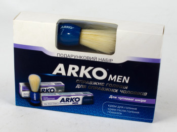 Подарочный набор "Arko" кр д/гол,п/гол+помазок екс сенс
