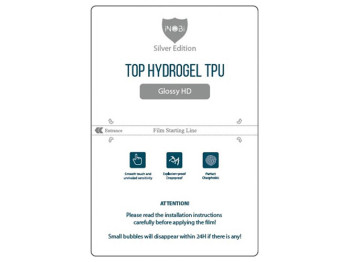 ПОШТУЧНО! Гідро-гель плівка iNobi Silver Edition HD Glossy PS-001 1 шт, Прозорий