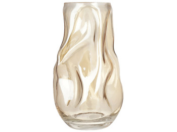 Ваза стеклянная Camilla, D13х27см, цвет - янтарь