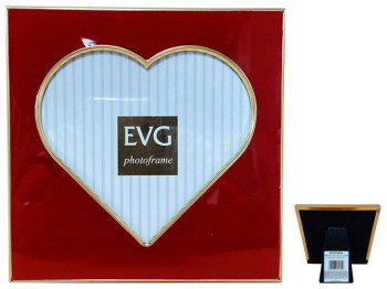 Фоторамка EVG Onix, 10x10см, червона, 6900068846456