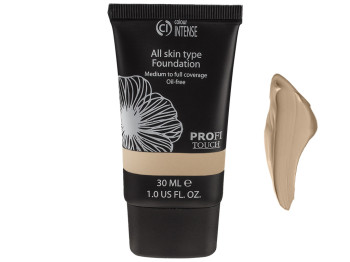 Тональное средство для лица Colour Intense All skin type Foundation Слоновая кость, тон 01 30мл