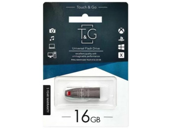 USB флеш-накопичувач T&G 16gb Chrome 115, Сталевий