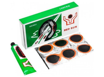 Латки для камер с клеем, 36 латок, 2,5см