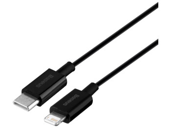 Кабель USB Baseus CATLYS-A Type-C to Lightning PD 20W Цвет Чёрный, 01
