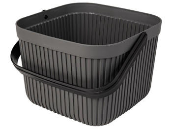 Корзина с ручкой Herevin Grey, 7л, 8699038120433