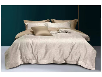 Комплект постельного белья Soho Евро Memoria, 200x230см, Venzel Cappuccino, 6900069939690