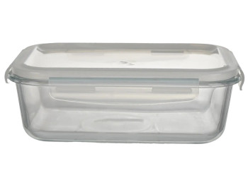 Контейнер Eсomo Thermo Box, прямоугольный, боросиликатное стекло, 1410мл, 22,1×16,5×6,6см