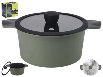 Кастрюля Ringel Zitrone Olive, 20x9,5см, 2,5л, с крышкой, 6900068858985