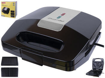 Электрический гриль Kamille 3в1, 23x14,5см